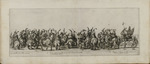 Einzug des polnischen Gesandten in Rom im Jahr 1633, Teil des Gefolges, der mit G, H bezeichnet ist
