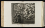 Maria gibt den Heiligen Nilus und Bartholomaeus einen goldenen Apfel