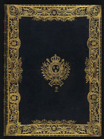 Le sacre de Louis XV, Einband Vorderdeckel