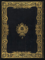Le sacre de Louis XV, Einband Rückdeckel