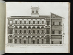Innenhoffassade des Palazzo Borghese