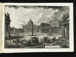 Ansicht des Petersplatz mit Blick auf den Petersdom