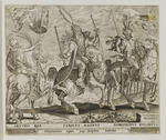 König Artus, Karl der Große und Gottfried von Bouillon