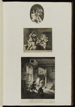 7. | Eine Figur in einem länglichen Oval, in der rechten Hand ein empor gehobenes längliches Trinkglas ... Ein Mahler in seiner Werckstätte