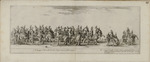 Einzug des polnischen Gesandten in Rom im Jahr 1633, Teil des Gefolges, der mit I, K bezeichnet ist