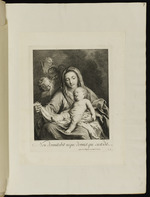 Maria mit dem schlafenden Christuskind auf ihrem Schoß