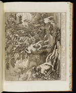 Aktaion überrascht Diana und ihre Nymphen beim Bad