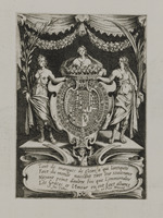 Serientitel mit dem Wappen der Herzogin von Chevreuse