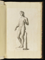 Statue eines jungen Mannes