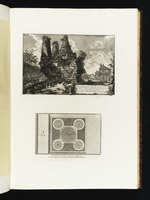 Seite mit zwei Darstellungen des sogenannten Grabes der Horatier und Kuratier