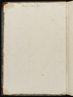 Disegni da Cento d. il Guercino, p. Fr. Bartolozzi II., Einband Vorderdeckel innen