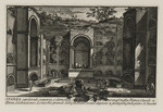 Grabkammer, gefunden im Weinberg Casali und mit vielen anderen im Jahr 1746 zerstört