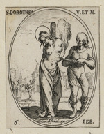 Die Hl. Dorothea, Jungfrau und Märtyrerin