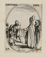 Der Hl. Anastasius, Papst