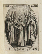 Die Hl. Maria mit Märtyrern
