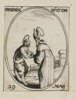 Der Hl. Maximin, Bischof und Bekenner