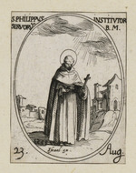 Der Hl. Philippus, Gründer des Servitenordens