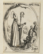 Der Hl. Mansuetus, Bischof von Toul