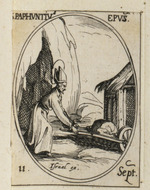 Der Hl. Pahnutius, Bischof