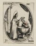 Der Hl. Silvester, Papst