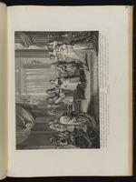 Ludwig XIV. überreicht das blaue Band des Ordens vom heiligen Geist an Ludwig von Burgund, Vater von Ludwig XV., dem regierenden König Frankreichs