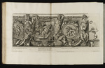 Medaillon mit Orpheus und Eurydike, Bildfeld mit Diana und Endymion und ein weiteres Medaillon mit Europa auf dem Stier