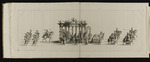 Sechs Flamines, Vesta mit sechs vestalischen Jungfrauen, und Herkules zu Pferde
