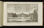 Prospect der Colonnade und der beiden Communs des Königl. Palais bei Potsdam, wie solche von aussen nach dem Walde hin, sich praesentiren