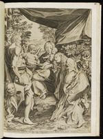 Madonna mit Kind und den Heiligen Hieronymus und Maria Magdalena