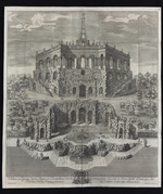 Ansicht des Oktogons mit Herkules und des Riesenkopfbeckens