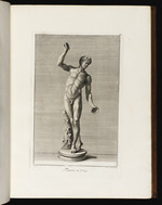 Statue eines Faun mit Cymbala