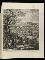 Die Armee des Prinzen von Oranien, besiegt bei Mont Cassel von der Armee des Königs, befehligt vom Herzog von Orleans