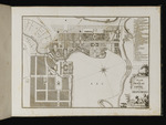 Plan des Gartens und des Schlosses in Rheinsberg
