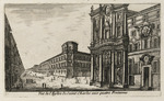 Vignette mit Ansicht von San Carlo alle Quattro Fontane