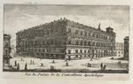 Vignette mit Ansicht des Palazzo della Cancelleria
