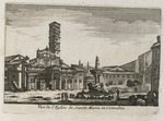 Vignette mit Ansicht von Santa Maria in Cosmedin