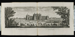 Ansicht des Schlosses und des Parks von Chambord