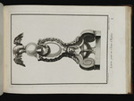 Rednerpult in Form eines Adlers auf einem mit dem Haupt Christus und Lorbeer verzierten Fuß für einen Kirchenchor, Blatt aus der Folge T