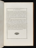 Text zum Stich "Das Boudoir", mit Vignette