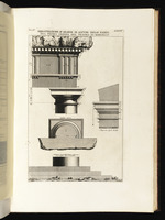 Details der ersten Säulenordnung des Marcellustheaters
