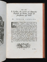Text zum Stich "Die Heilige Cäcilie verweigert vor dem Präfekten Almachio von Rom die Götzenanbetung", Seite 79