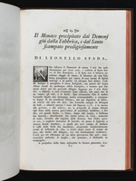Text zum Stich "Der von Dämonen vom Gebäude gestürzte Mönch wird vom Heiligen Benedikt auf wundersame Weise gerettet", Seite 89