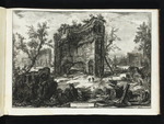 Ansicht der Überreste des zweiten Stockwerks der Titus-Thermen