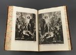 Oeuvres de P. P. Rubens, Tom. I, Klebeband mit Druckgraphik  verschiedener Stecher, insgesamt 50 Stiche
